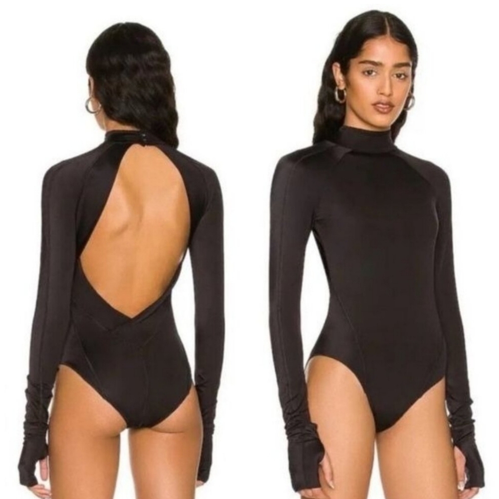 We are HAH Hot As Hell by Free People Gloves off Rashguard Bodysuit Swimsuit